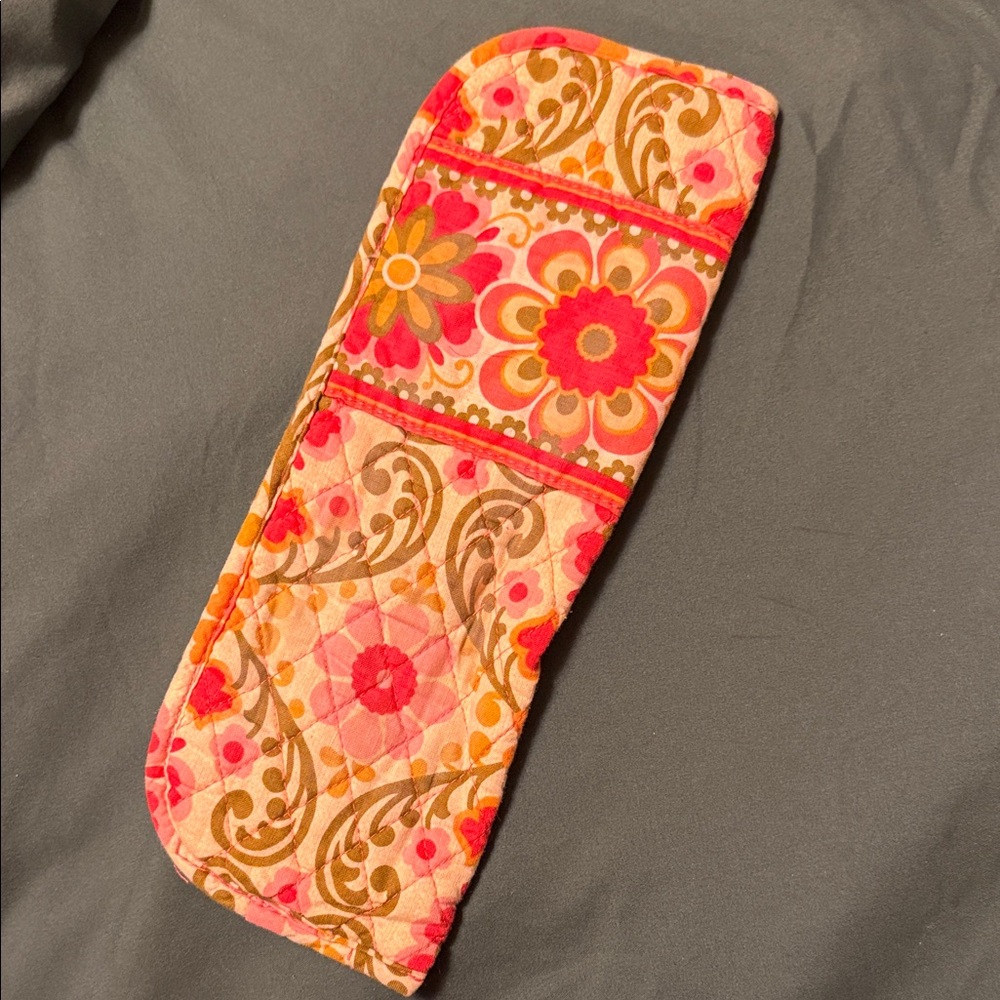 Floral Quilted Hot Hair Tools Holder
